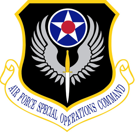 AFSOC shield, Color